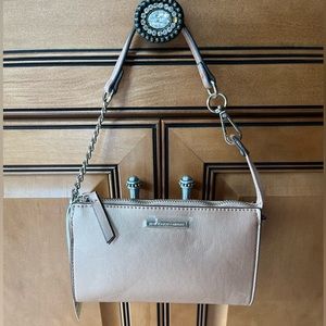 NY & CO Rose Gold Small Shoulder/Wristlet Bag